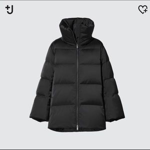 Uniqlo x +J Oversized coat - xxs/black